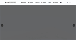 Desktop Screenshot of esa-engineering.com