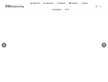 Tablet Screenshot of esa-engineering.com